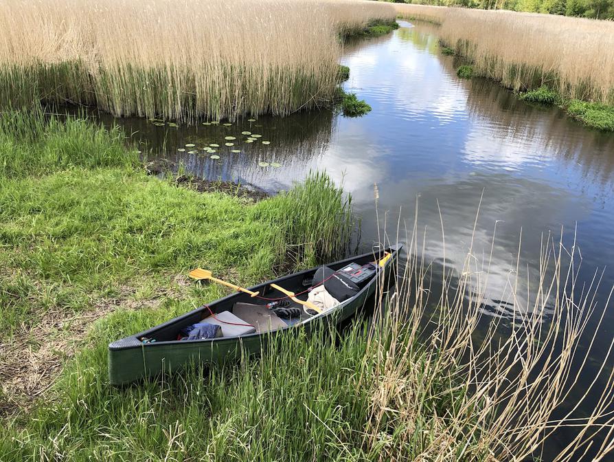 Pause an der Alten Trebel