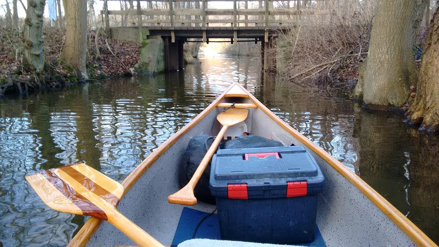 Wanderwegbrücke auf der Prinzeninsel