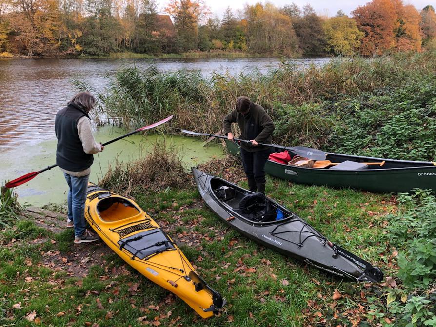 vor dem Start am Rosensee