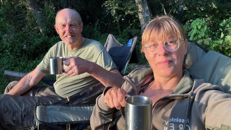 Morgenkaffee auf der Halbinsel